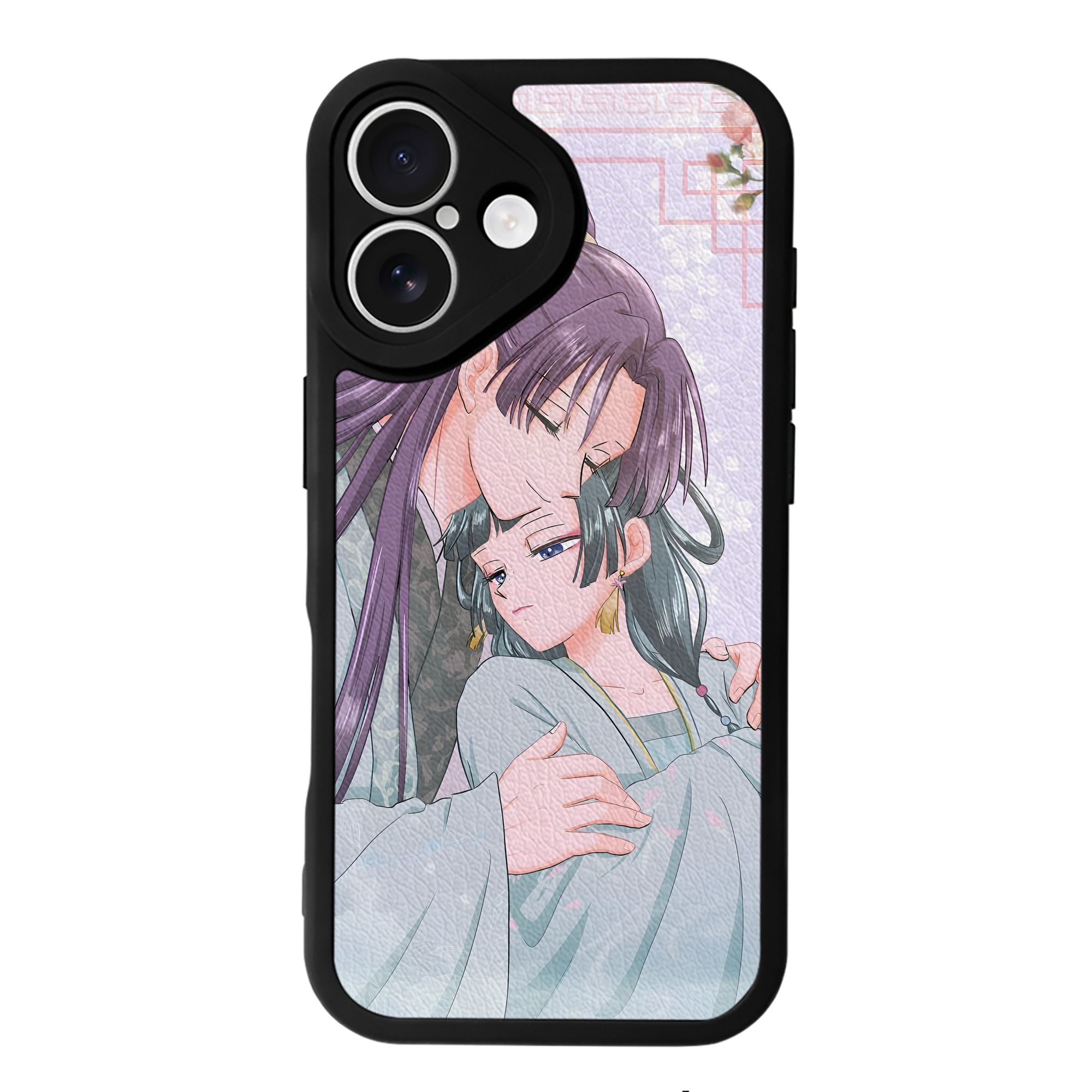 （画像用） 薬屋のひとりごと The Apothecary Diaries 【iPhone 16シリーズ対応】シリコンスマホケース（レザー調） 材質：シリコン